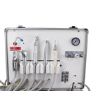 Dental Unit with Built in Ultrasonic Scaler&Oiless Air Compressor Motor 3 Way Syringe 2/4 Holes Teeth Whitening