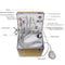 Dental Unit with Built in Ultrasonic Scaler&Oiless Air Compressor Motor 3 Way Syringe 2/4 Holes Teeth Whitening