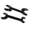 2pcs 2 Sizes Black Double head Lip Retractor Dental Intraoral Lip Cheek Retractor Dental Orthodontic Mouth Opener Dentist Tools