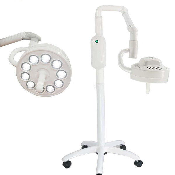 dental Floor-standing movable inspection lamp Surgical lights 10 LED medical cold light lamp