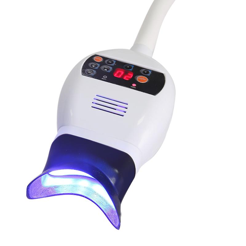 3 Color 8 LED Mobile Dental Teeth Whitening LED Lamp Light Bleaching Machine