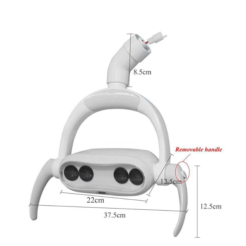 5Pcs Dental Induction Light Operation Lamp Dental LED Oral Lamp For Dental Unit Chair Equipment Teeth Whitening Oral Care Tools