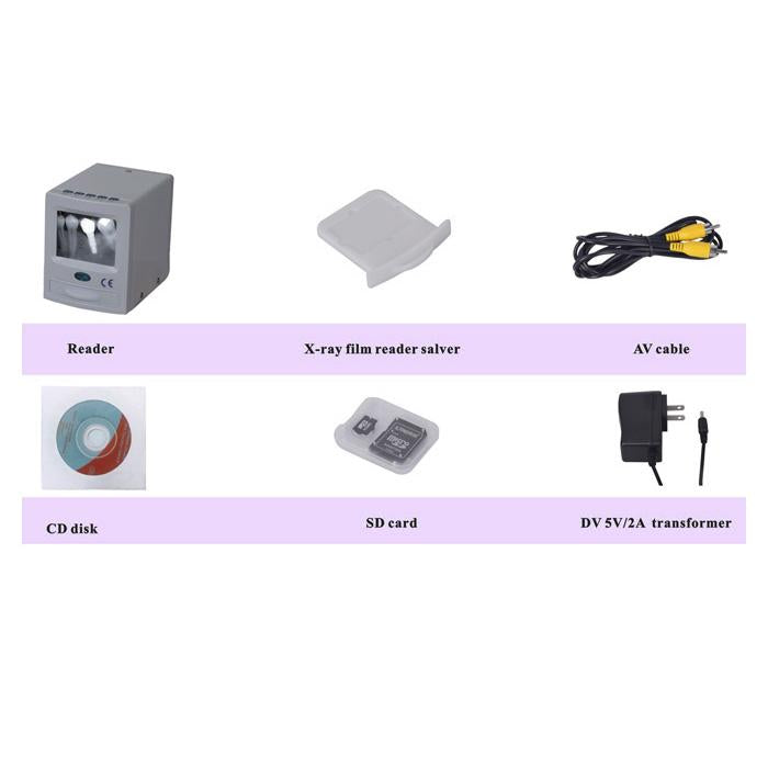 LCD screen dental x-ray film viewers x-ray film