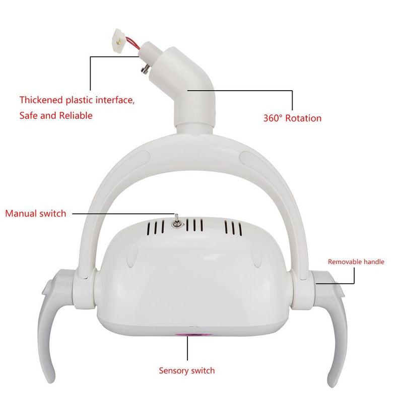 5Pcs Dental Induction Light Operation Lamp Dental LED Oral Lamp For Dental Unit Chair Equipment Teeth Whitening Oral Care Tools