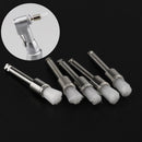 Universal 50Pcs Dental Lab Nylon Latch Flat Polishing Polisher Prophylaxis Brushes Disposable Dental Care Brush Head