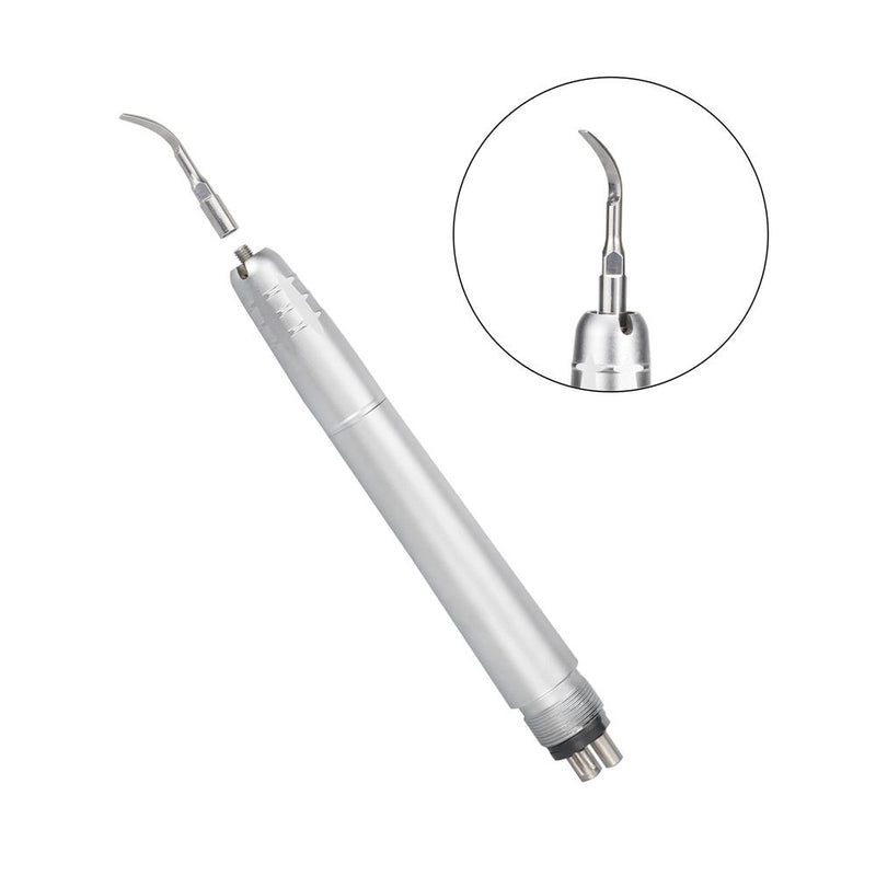 Dental Ultrasonic Air Polishing Scaler With 3 Tips 2/4 Holes Handpiece Handle Teeth Whiten Cleaner G1 P1 Dentistry Materials
